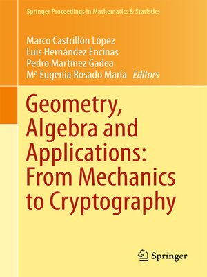 cover image of Geometry, Algebra and Applications